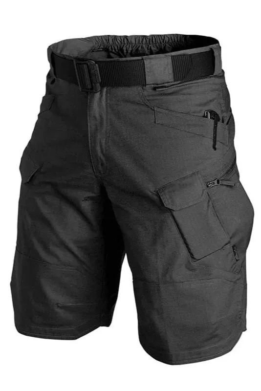 S-5XL Plus Size Mens Waterproof Tactical Hiking Camping Cargo Shorts
