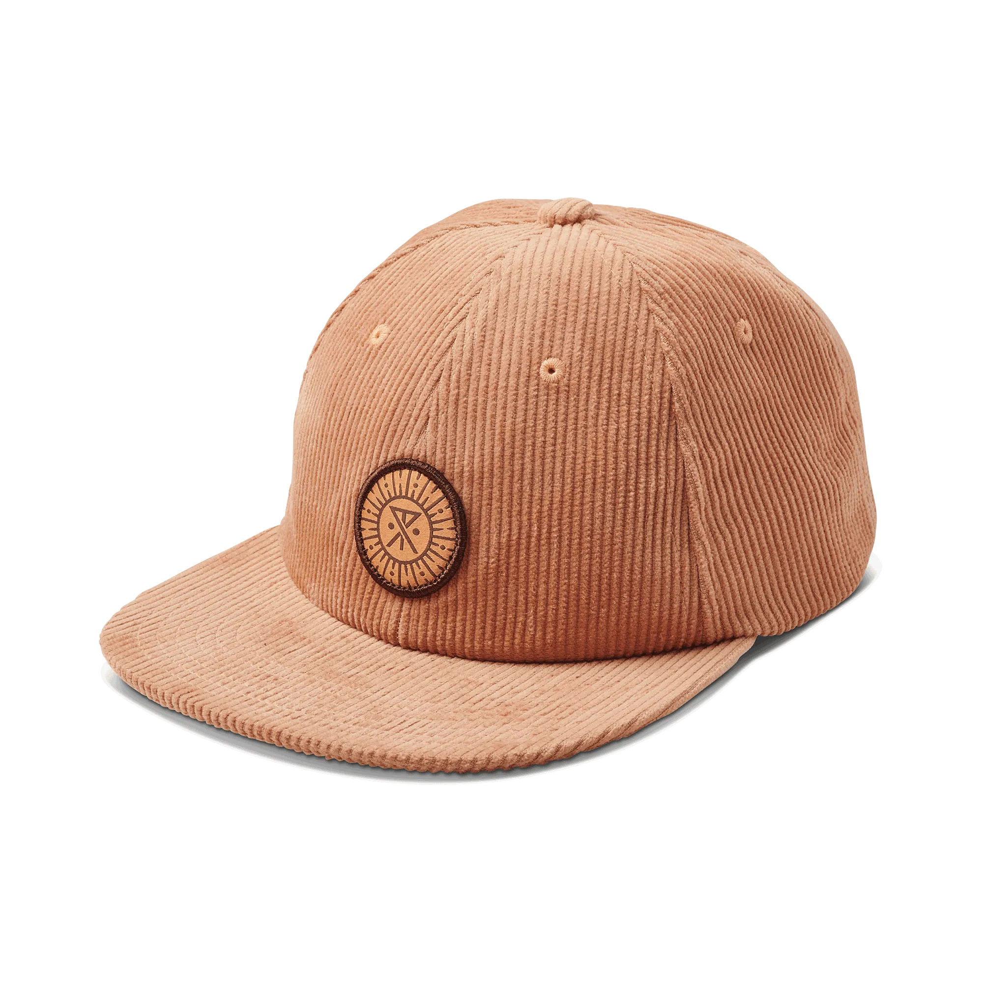 Safe Camp 6 Panel Snapback Hat - Sandstorm