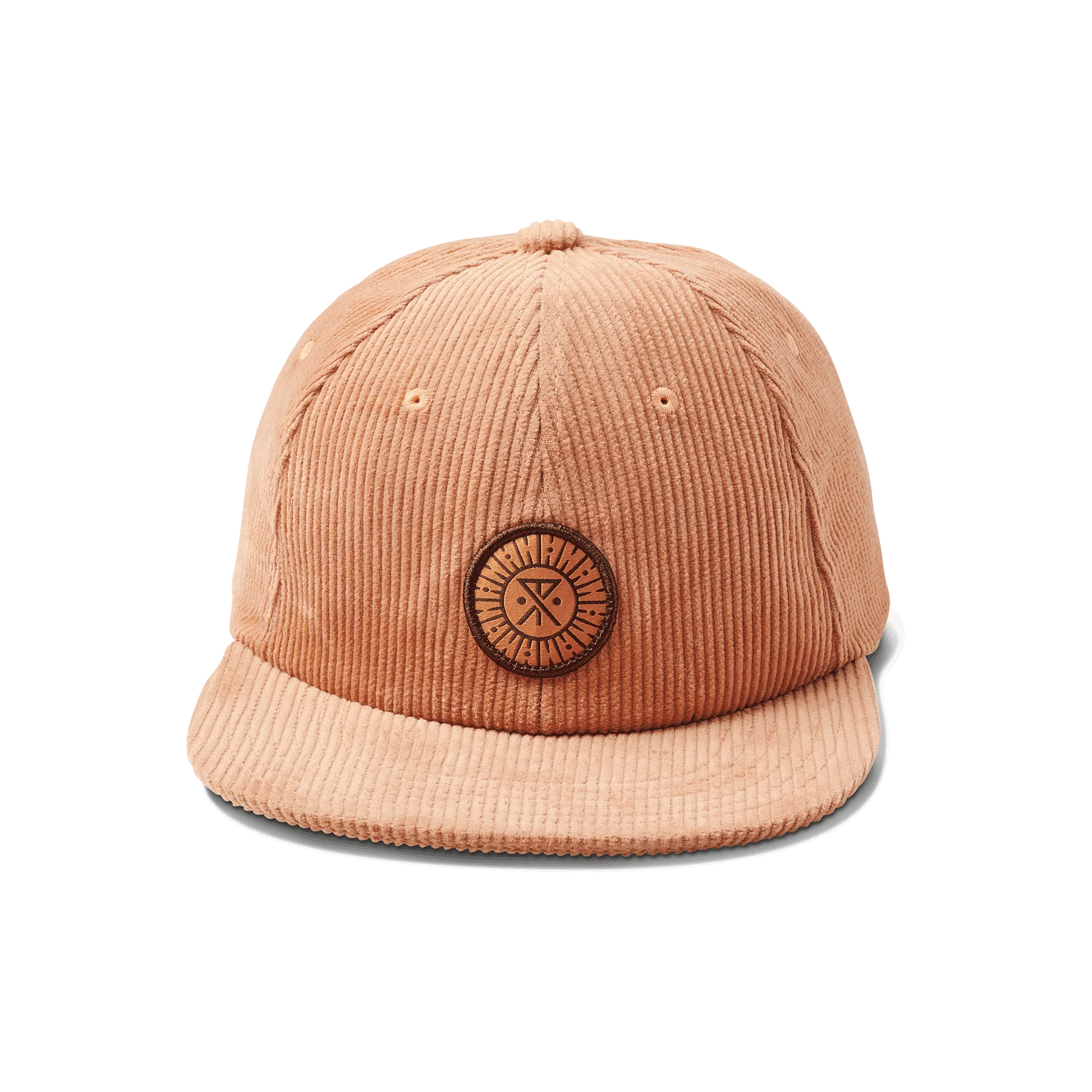 Safe Camp 6 Panel Snapback Hat - Sandstorm