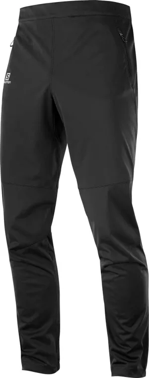 Salomon Softshell XC Ski Pants Black Mens Sz XL