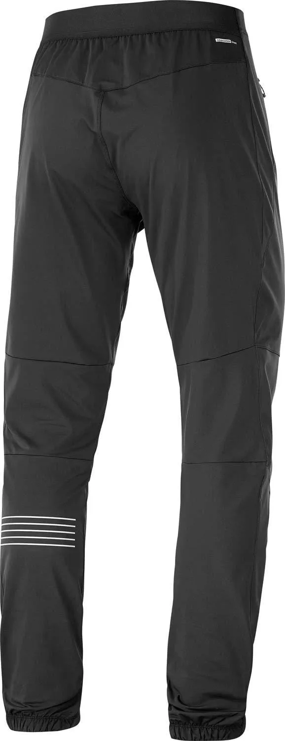 Salomon Softshell XC Ski Pants Black Mens Sz XL