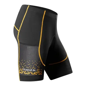 Santic Cloud Edge Yellow Padded Men’s Cycling Shorts