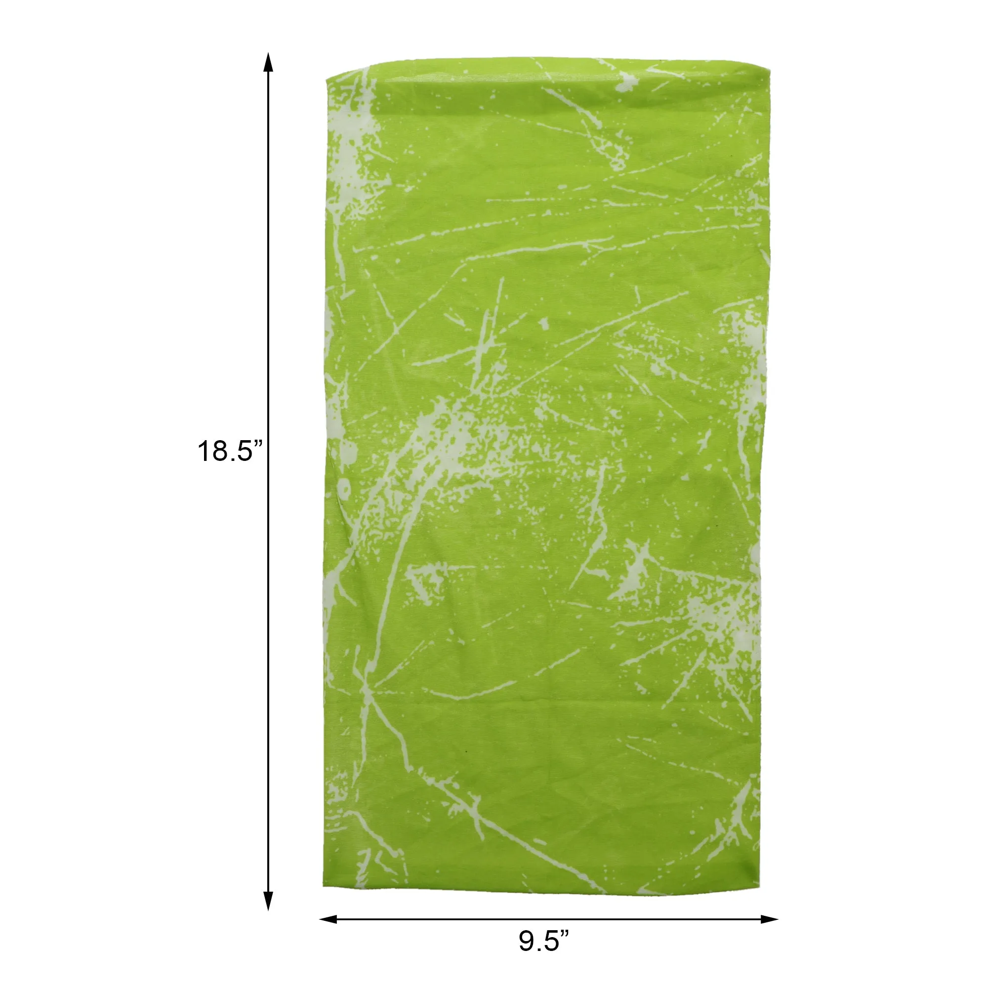 Seamless Paint Splattered Face Mask Neck Gaiter