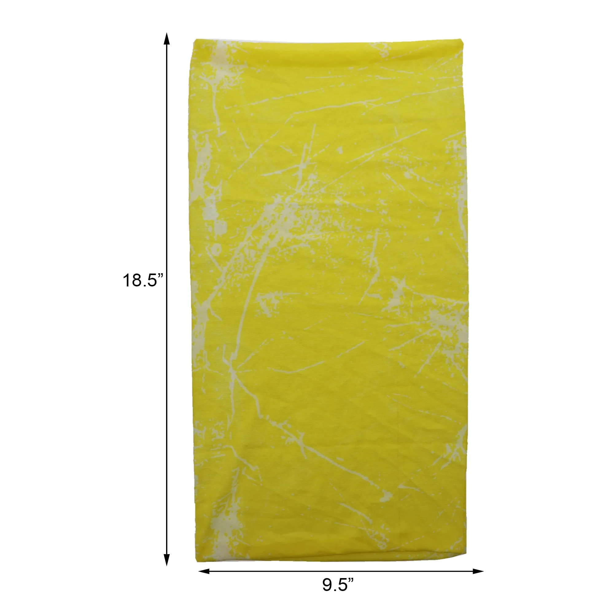 Seamless Paint Splattered Face Mask Neck Gaiter