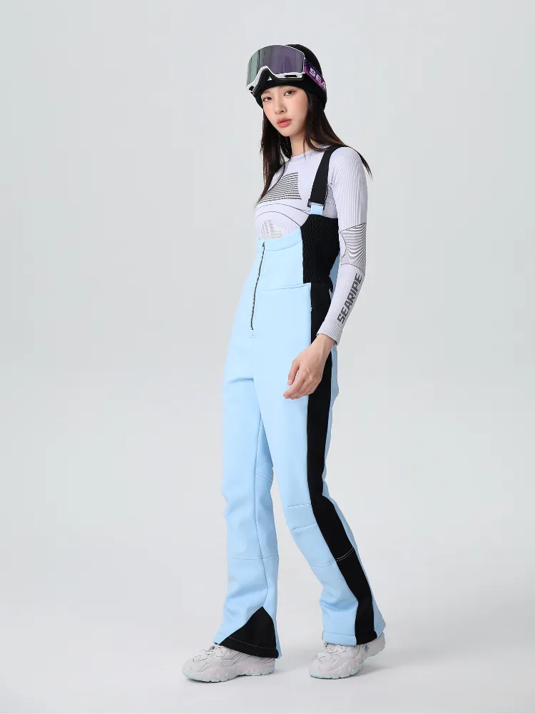 Searipe Stretch Fleece-Lined Snow Bib - Women's