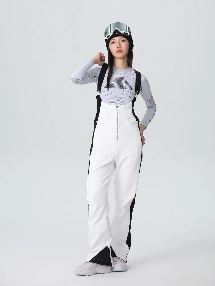 Searipe Stretch Fleece-Lined Snow Bib - Women's