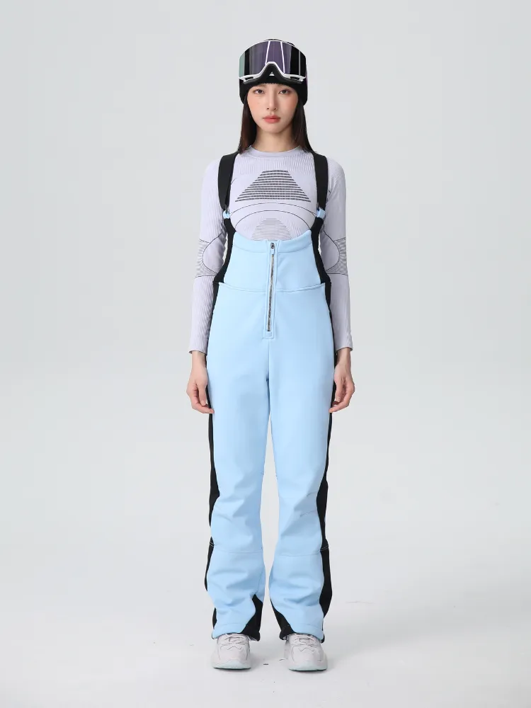 Searipe Stretch Fleece-Lined Snow Bib - Women's