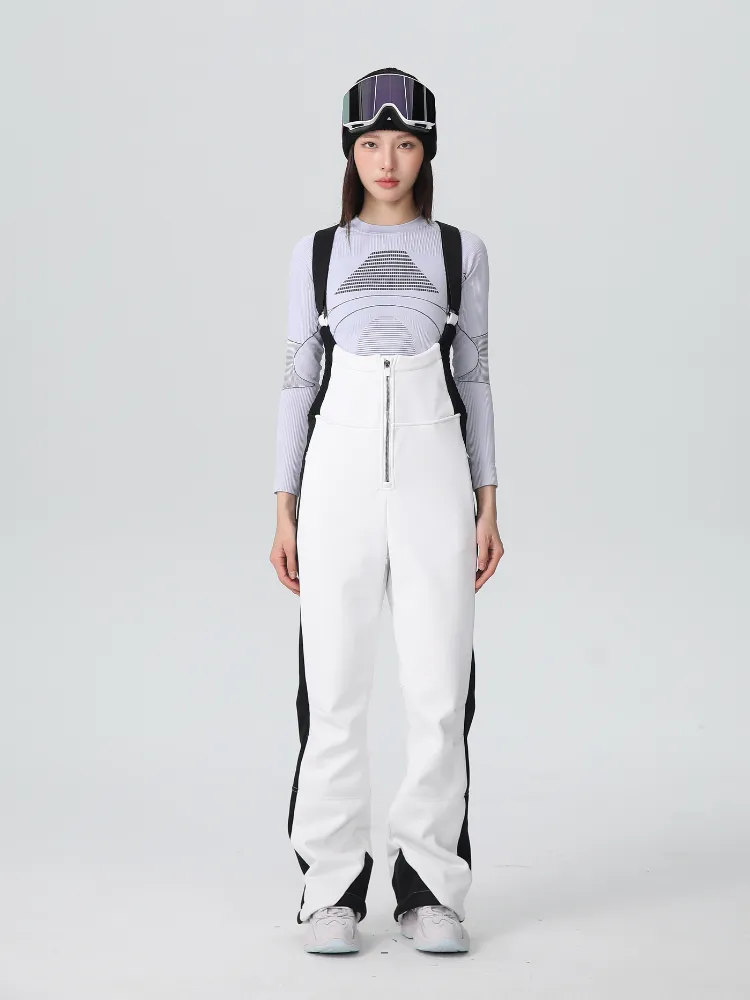 Searipe Stretch Fleece-Lined Snow Bib - Women's