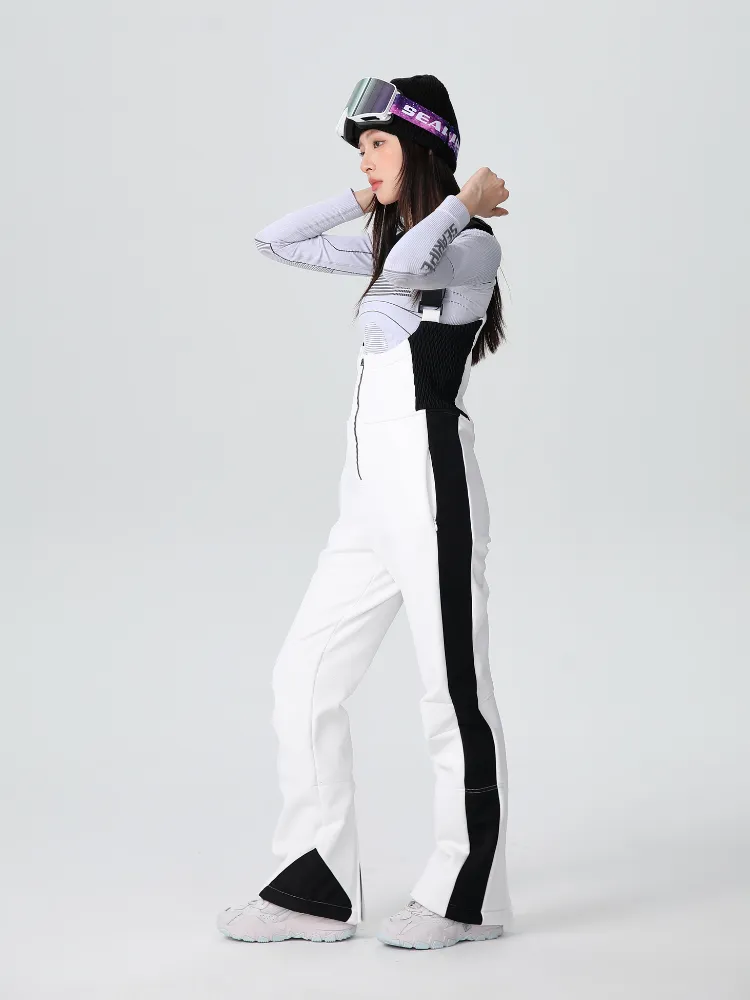 Searipe Stretch Fleece-Lined Snow Bib - Women's