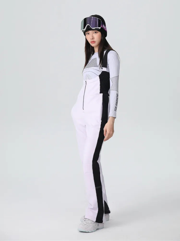Searipe Stretch Fleece-Lined Snow Bib - Women's