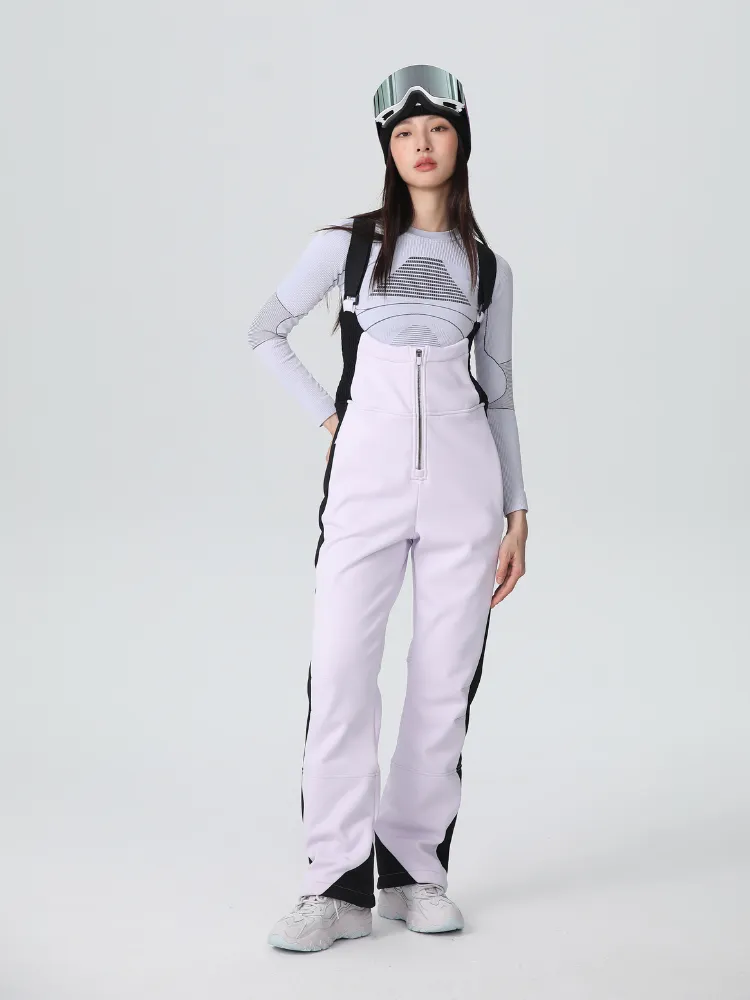 Searipe Stretch Fleece-Lined Snow Bib - Women's