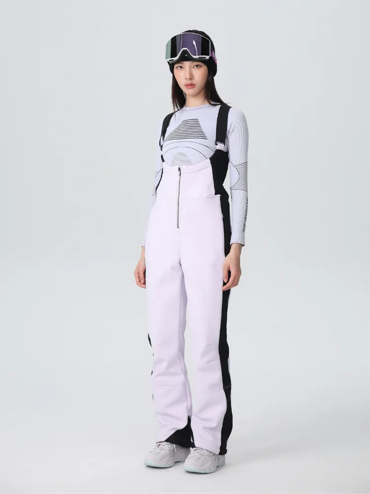 Searipe Stretch Fleece-Lined Snow Bib - Women's