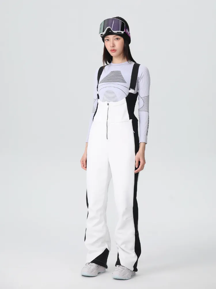 Searipe Stretch Fleece-Lined Snow Bib - Women's