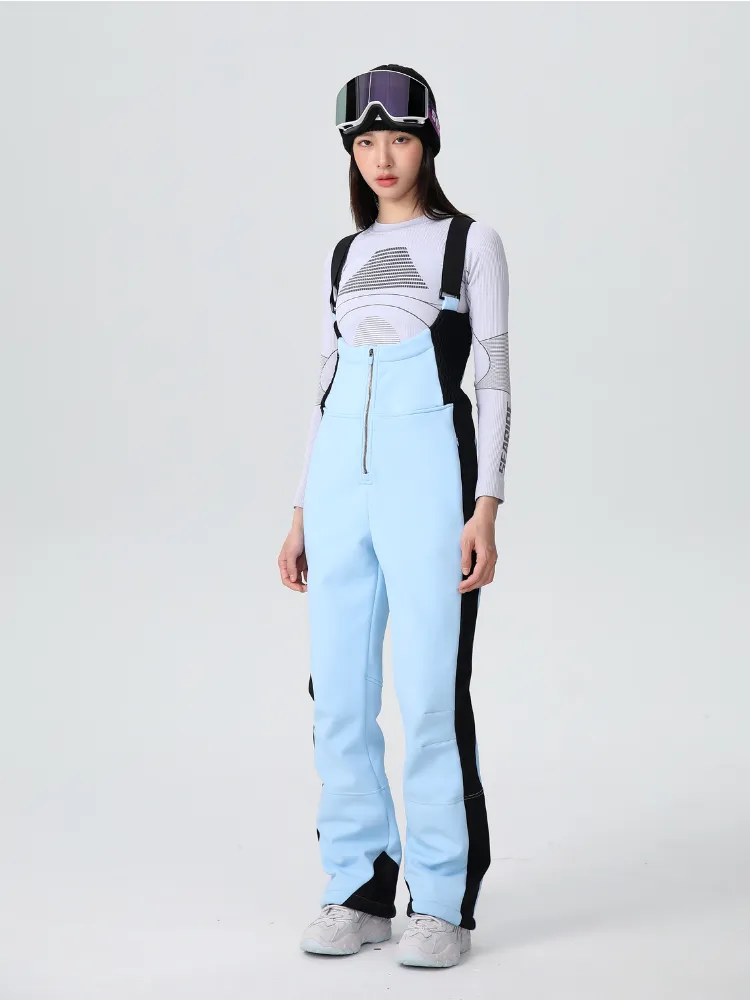 Searipe Stretch Fleece-Lined Snow Bib - Women's