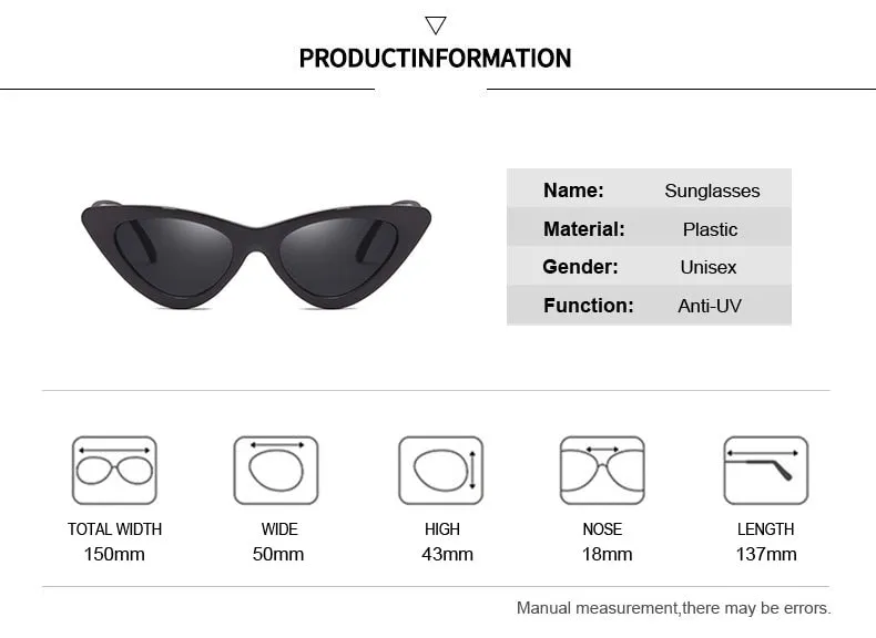 Sexy Cat Eye Women Sunglasses