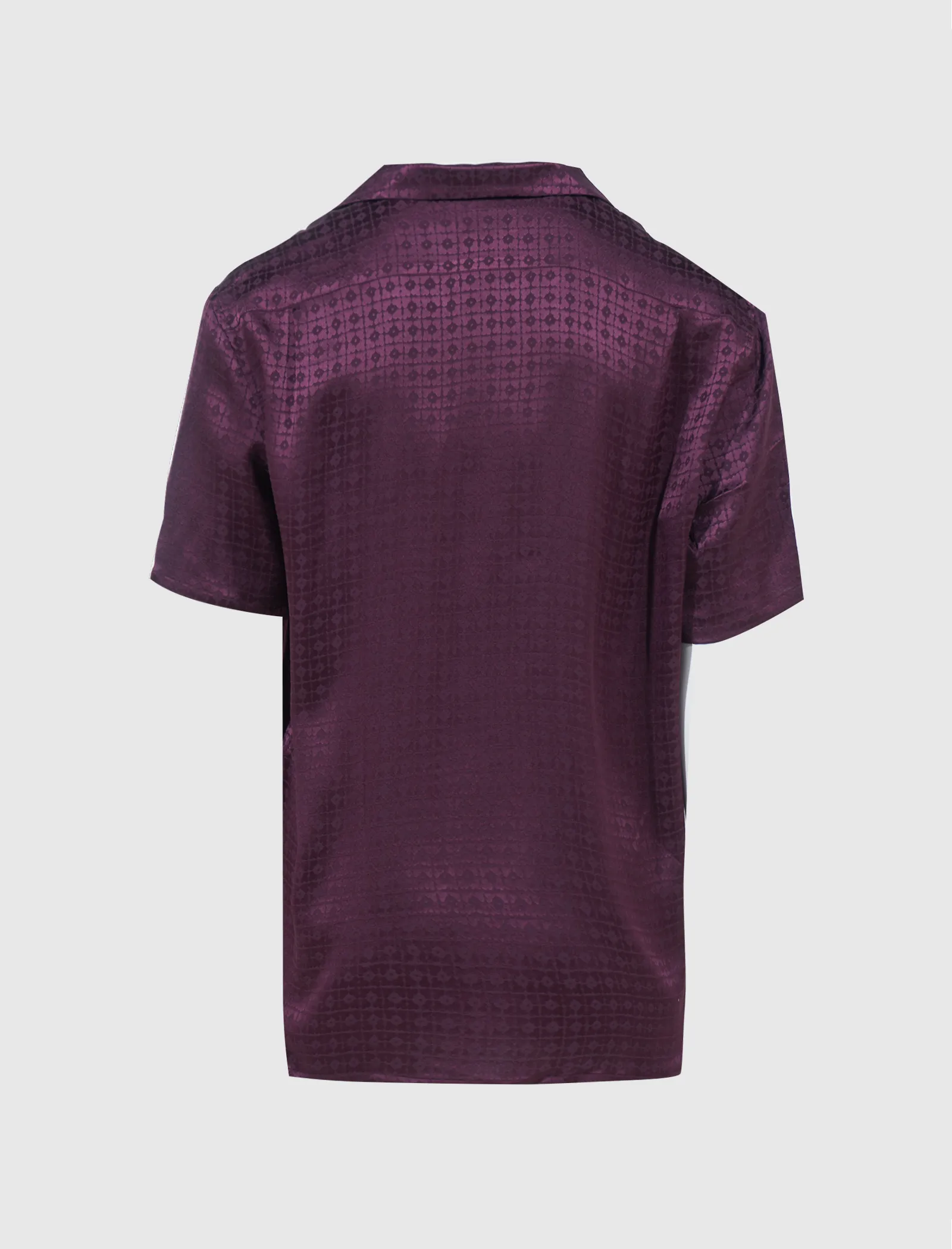 SHORT SLEEVE SILK SHIRT