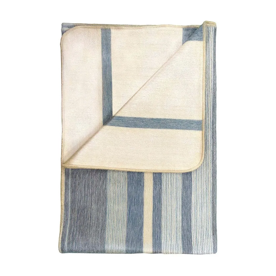 Shupaca Alpaca Throw Blanket in Catalina