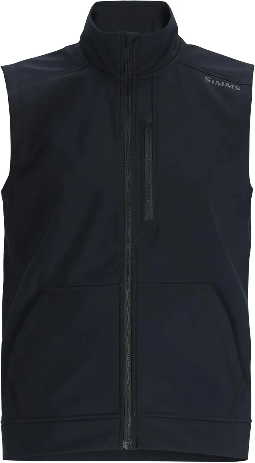 Simms Rogue Fleece Vest, Water Resistant Sleeveless Vest