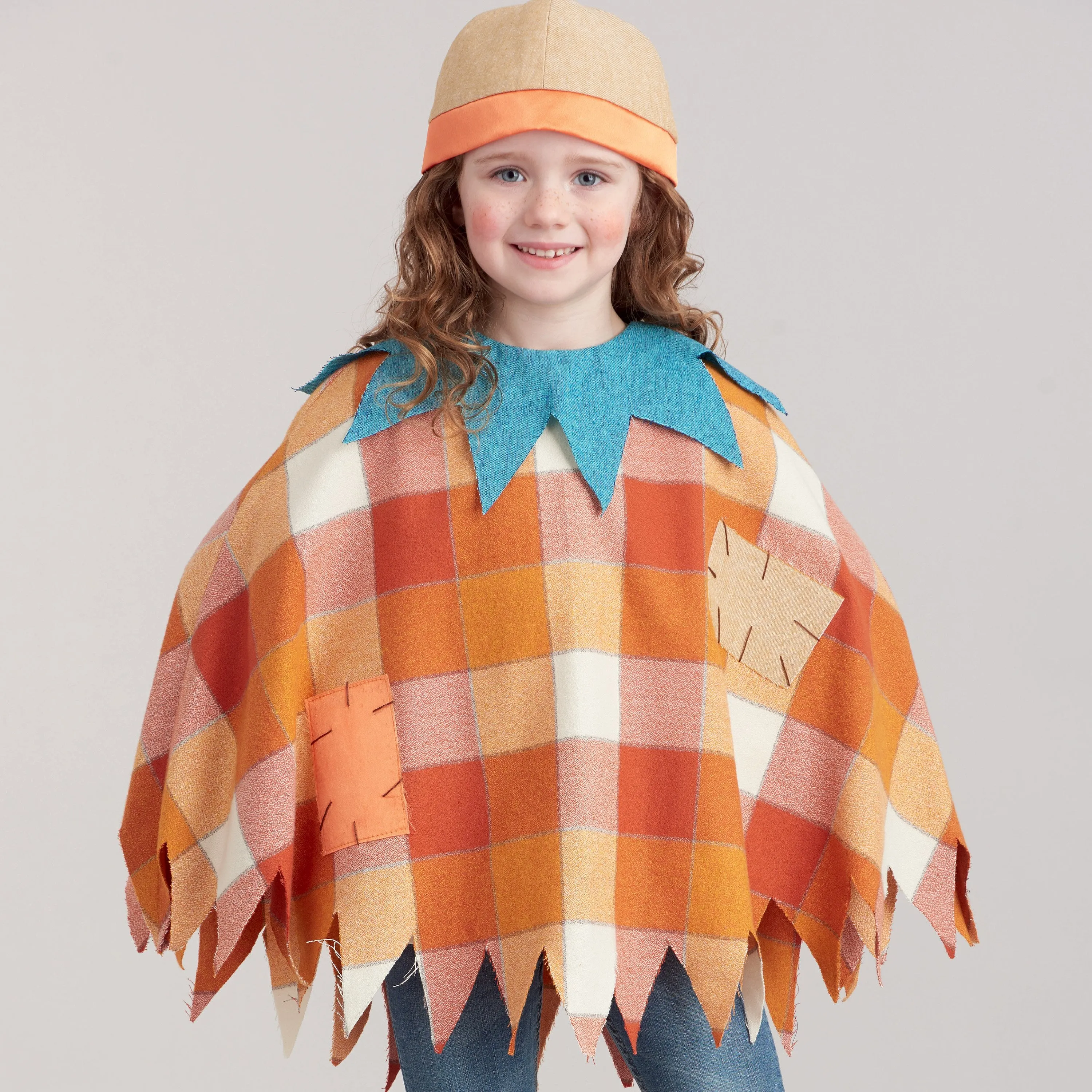 Simplicity Sewing Pattern 9351 Children's Halloween Poncho Costumes and hats