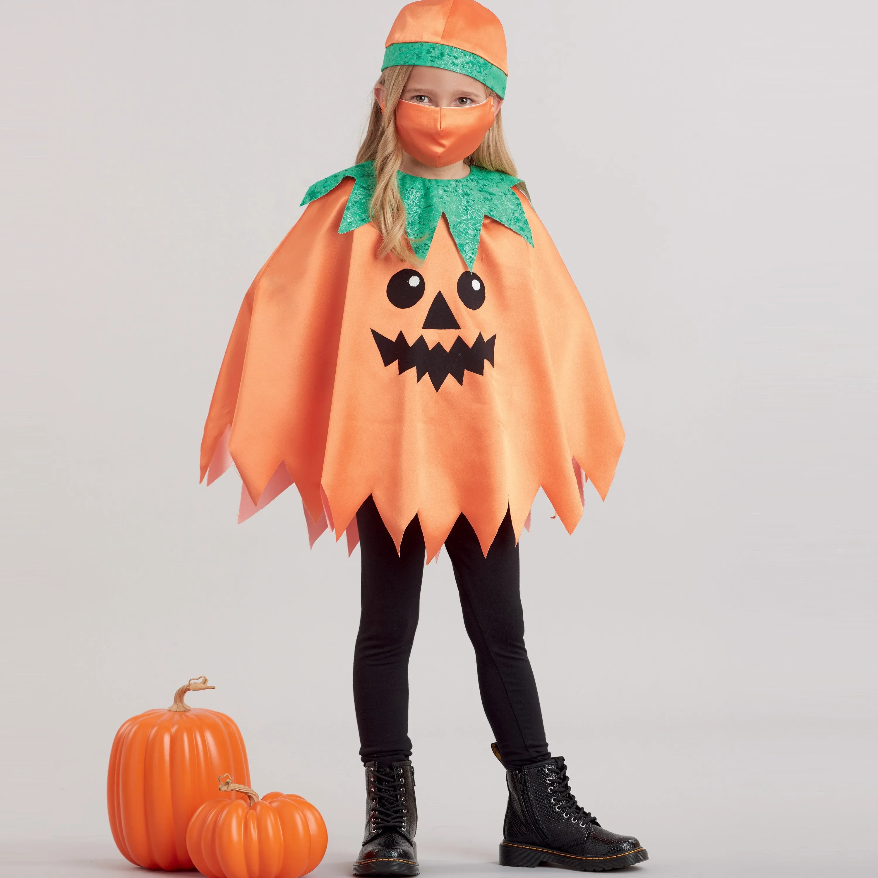 Simplicity Sewing Pattern 9351 Children's Halloween Poncho Costumes and hats