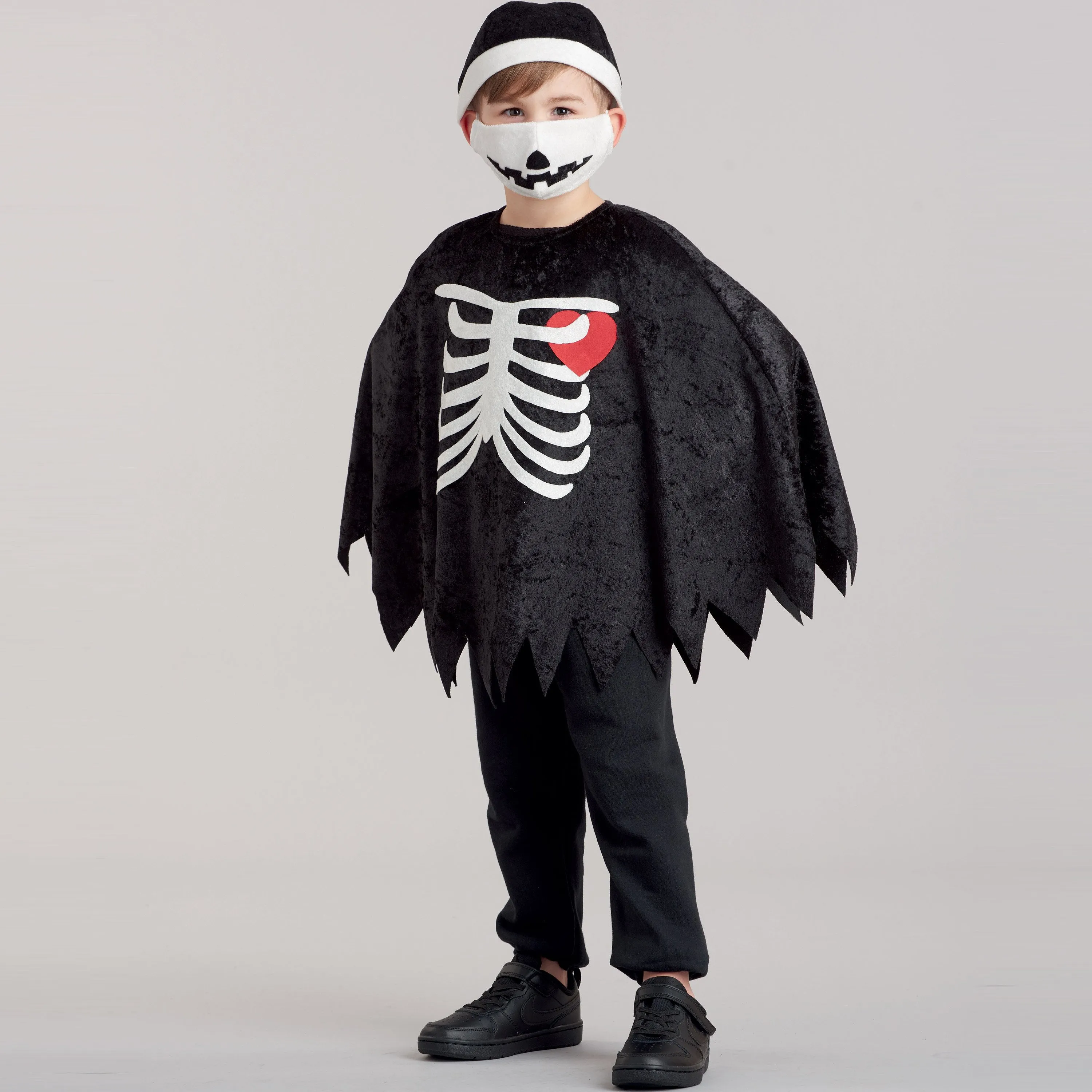 Simplicity Sewing Pattern 9351 Children's Halloween Poncho Costumes and hats