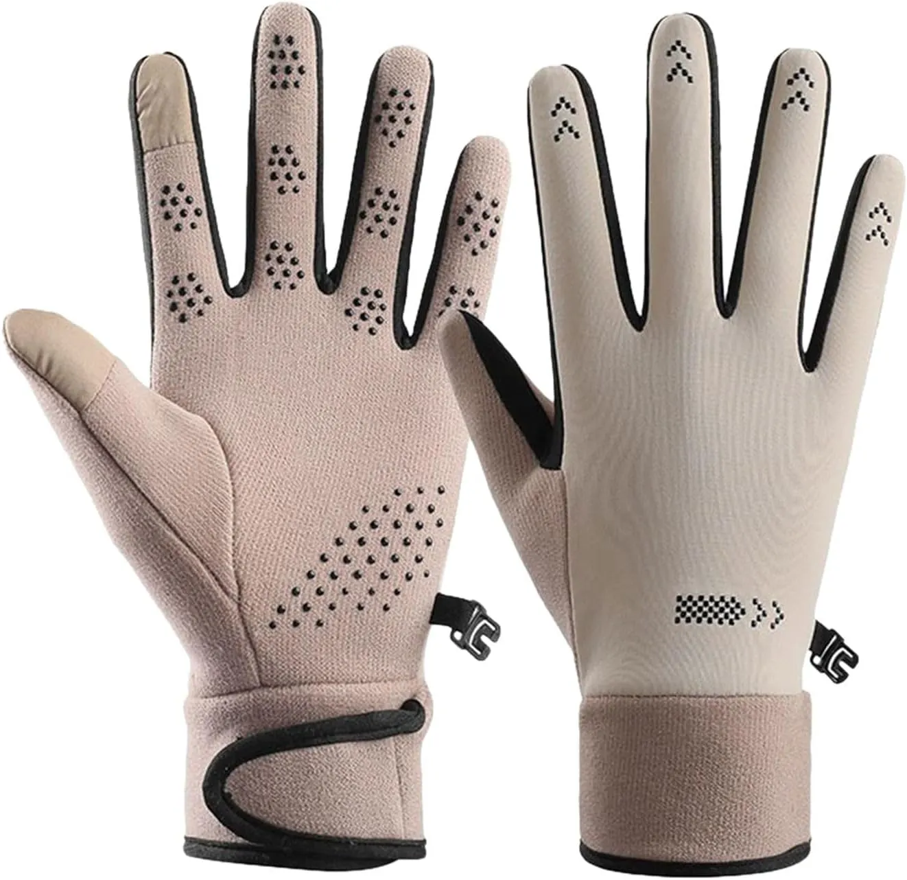 Ski Snow Gloves Touchscreen Winter Warm for Men Women Mens Gloves for Cold Weather Snowboarding Gloves