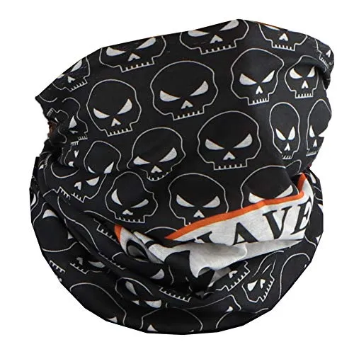 Skull Design Seamless Tube Neck Gaiter