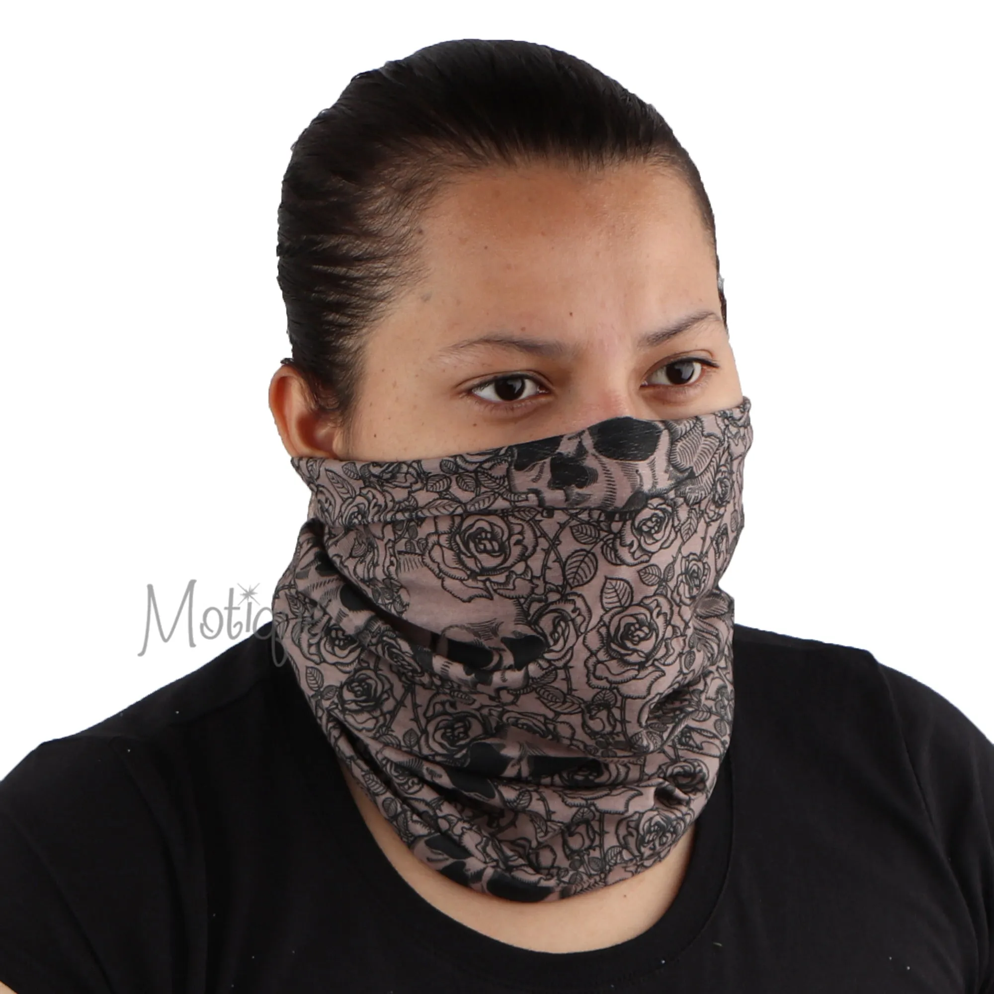 Skull Design Seamless Tube Neck Gaiter