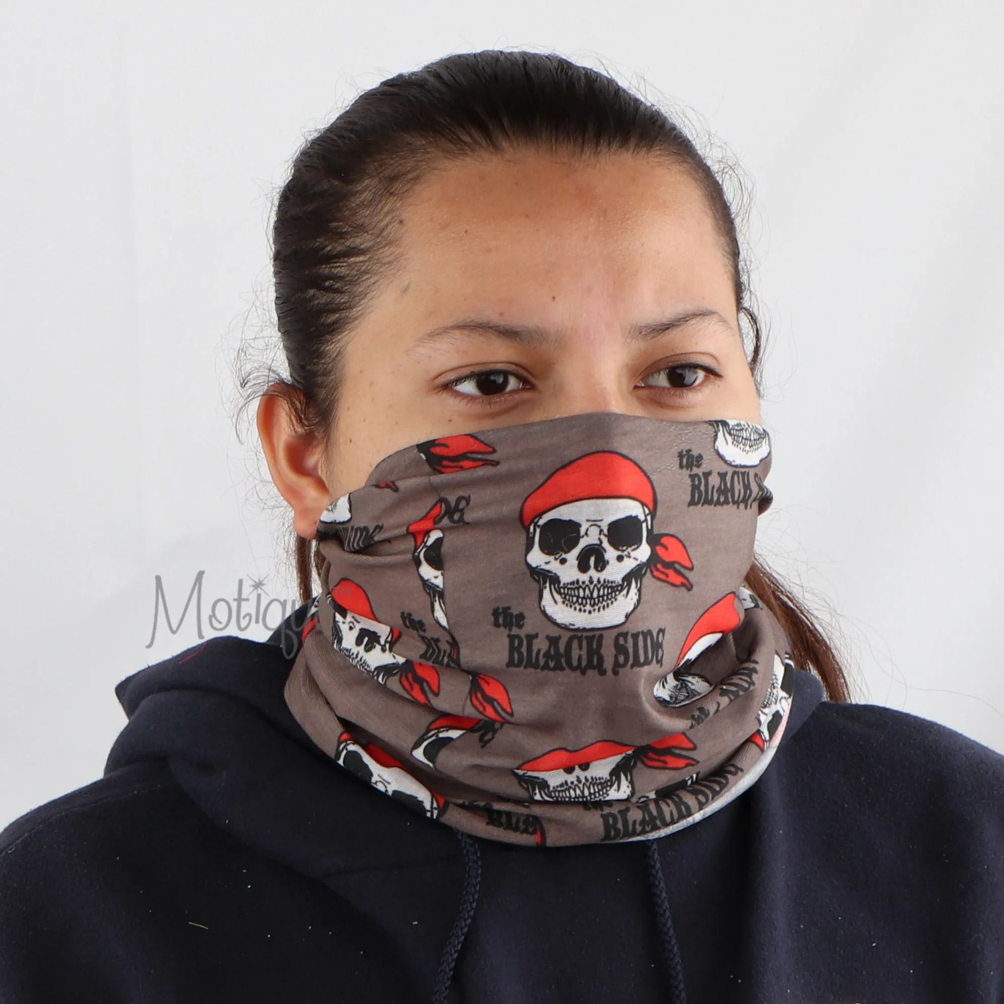 Skull Design Seamless Tube Neck Gaiter