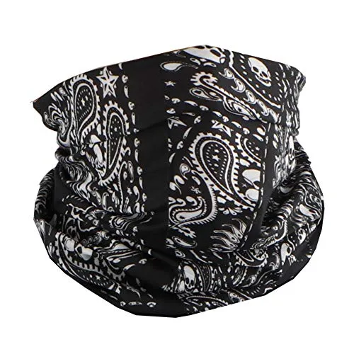 Skull Design Seamless Tube Neck Gaiter