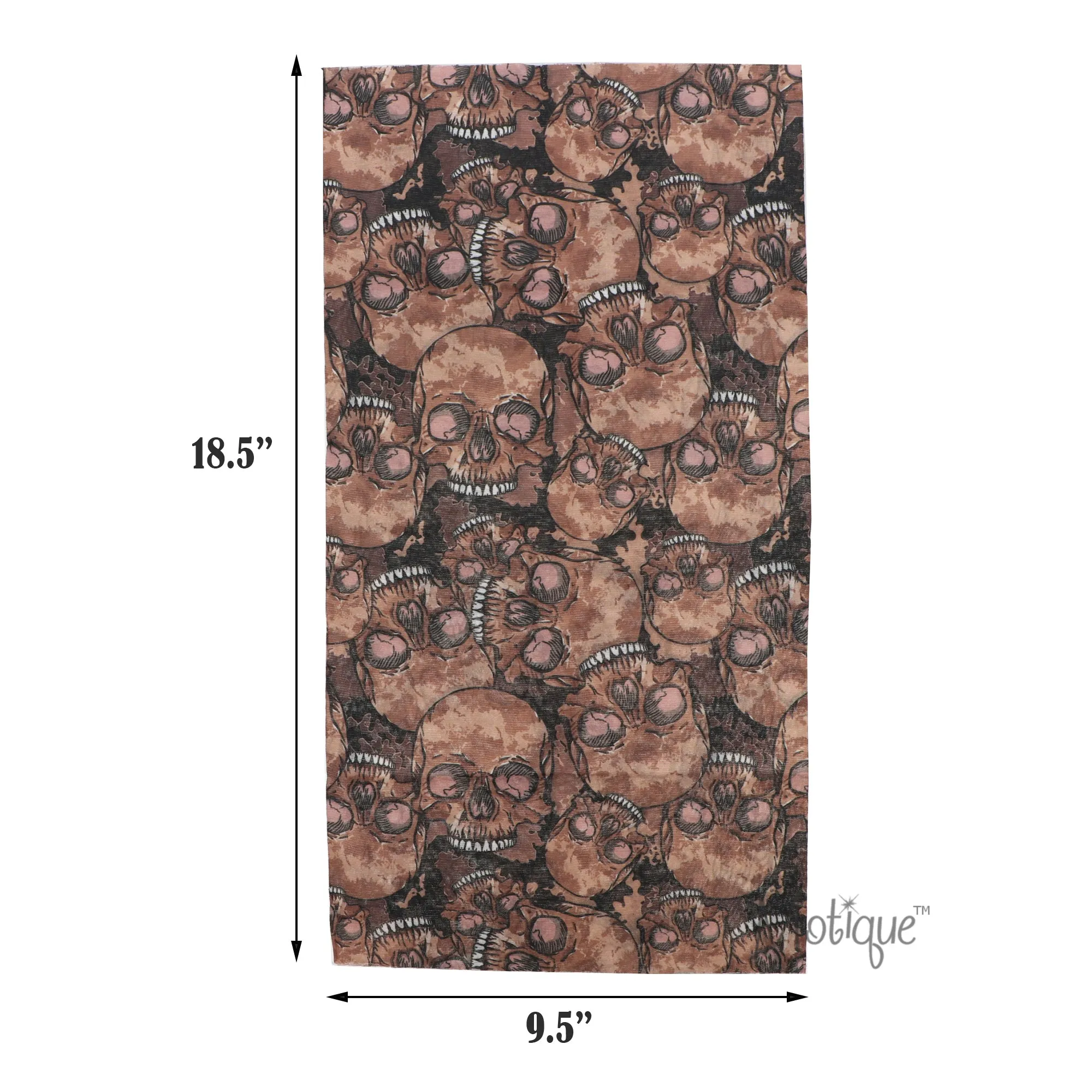 Skull Design Seamless Tube Neck Gaiter