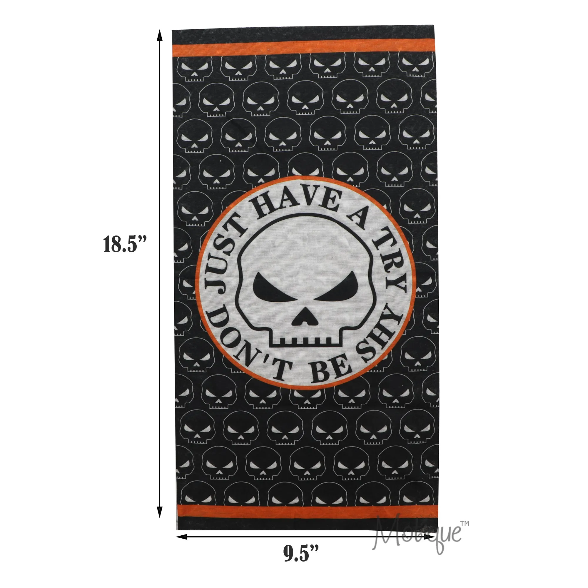Skull Design Seamless Tube Neck Gaiter