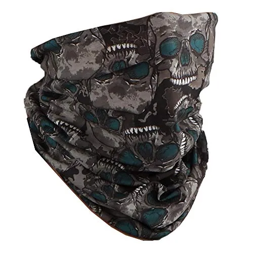 Skull Design Seamless Tube Neck Gaiter