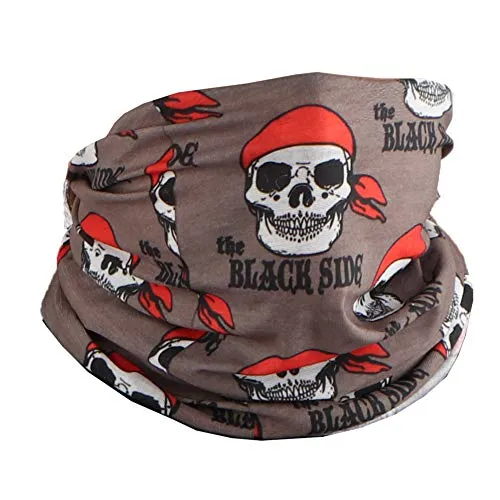 Skull Design Seamless Tube Neck Gaiter