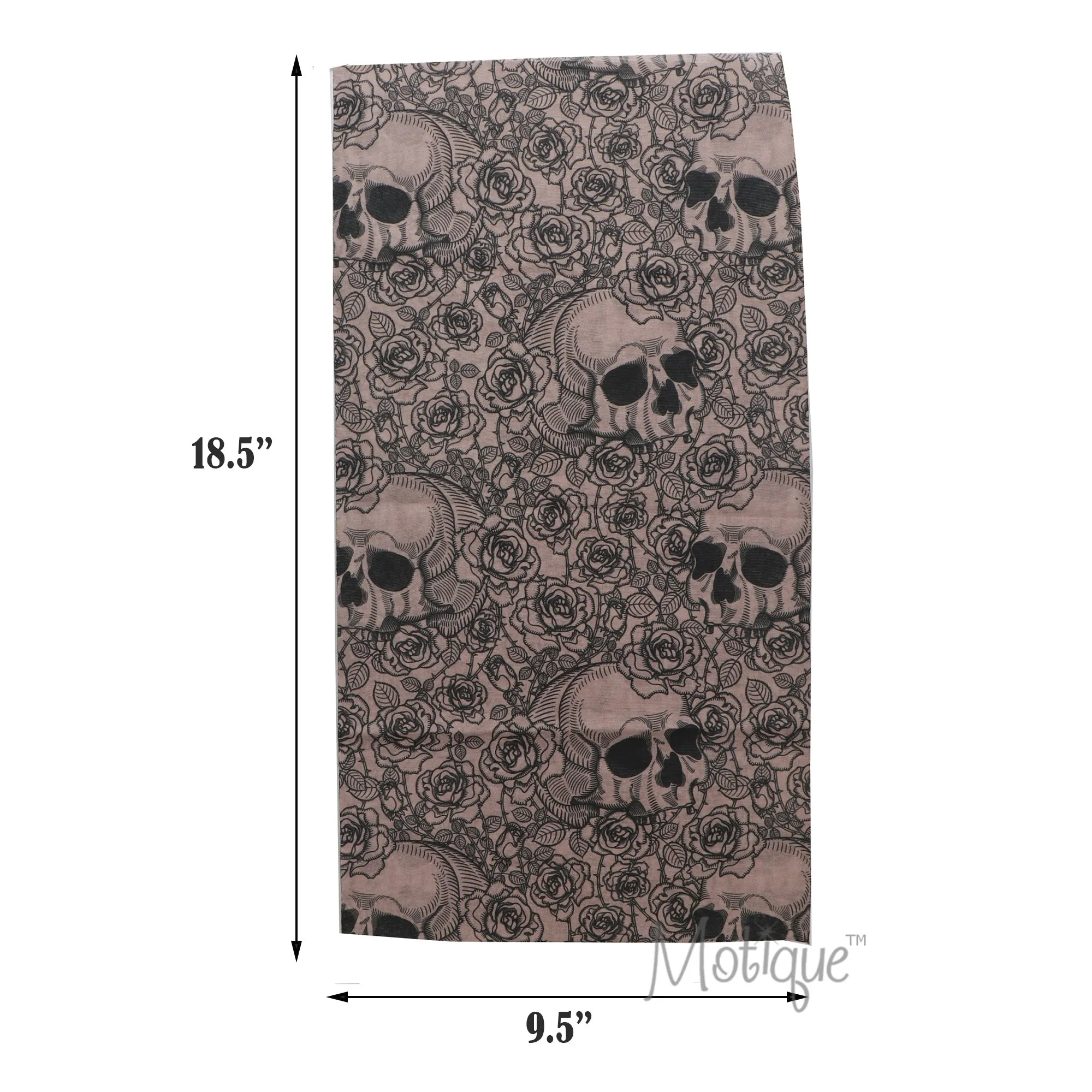 Skull Design Seamless Tube Neck Gaiter