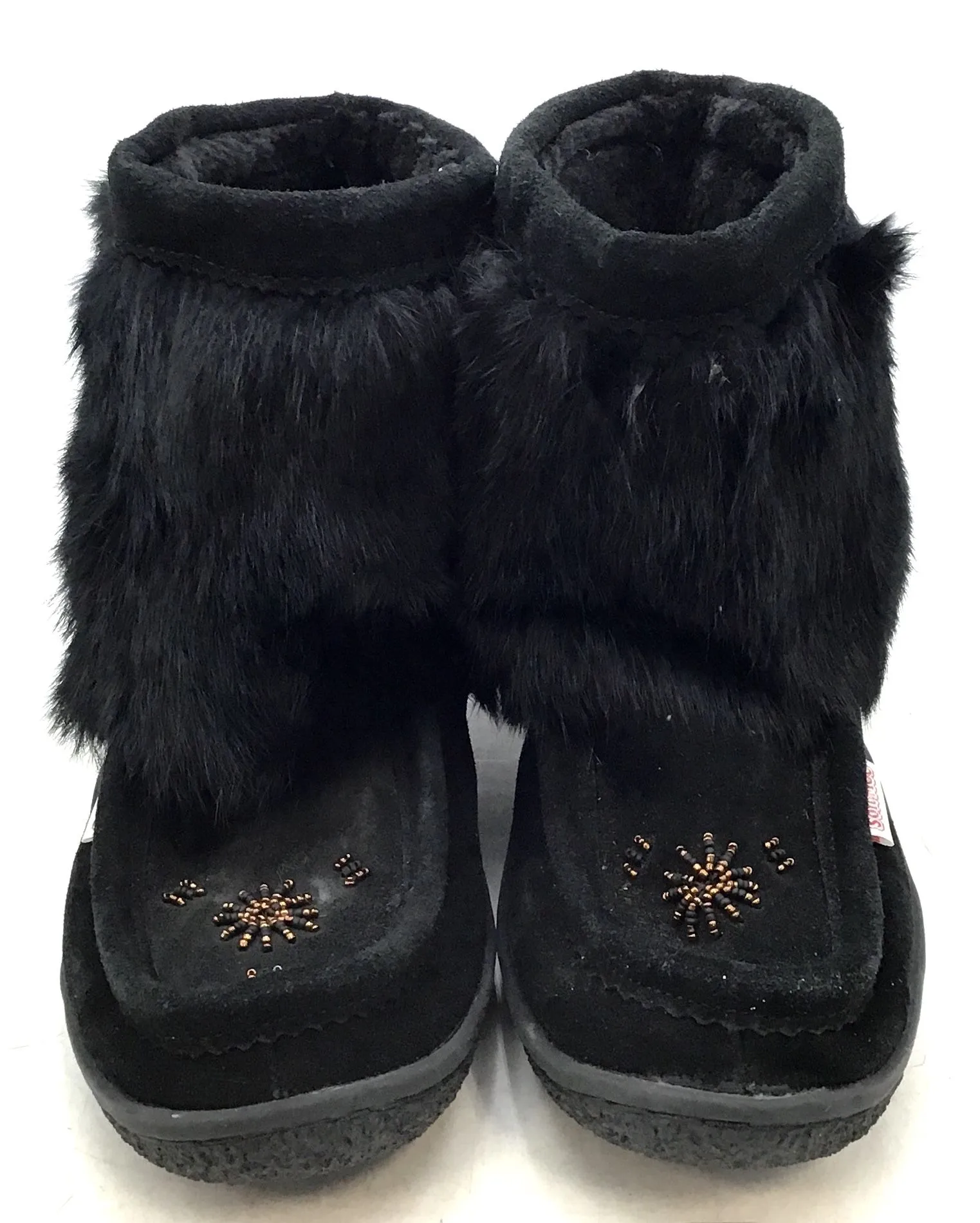 Softmoc Women's Black Winter Snow Boots - Size 10