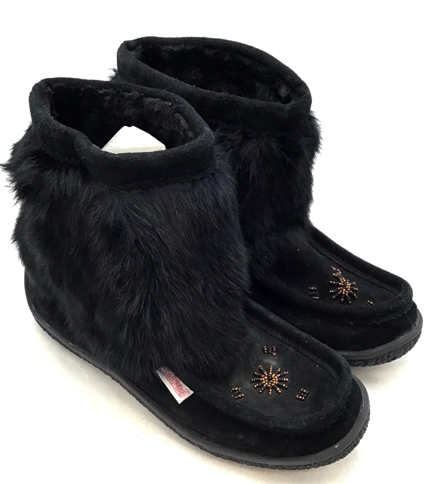 Softmoc Women's Black Winter Snow Boots - Size 10