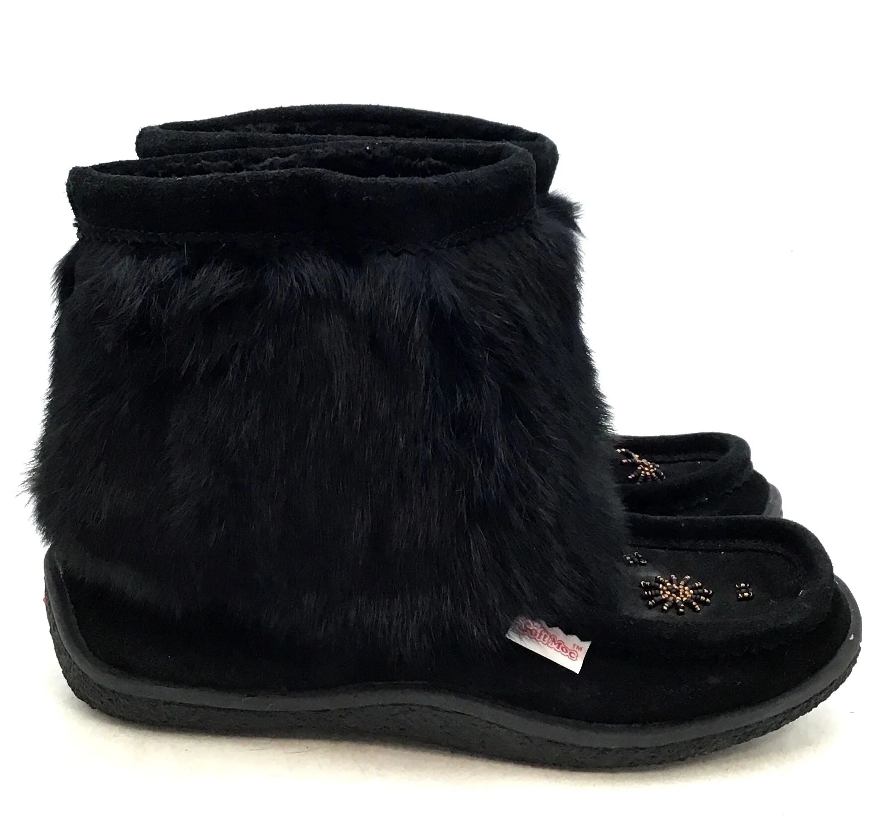 Softmoc Women's Black Winter Snow Boots - Size 10