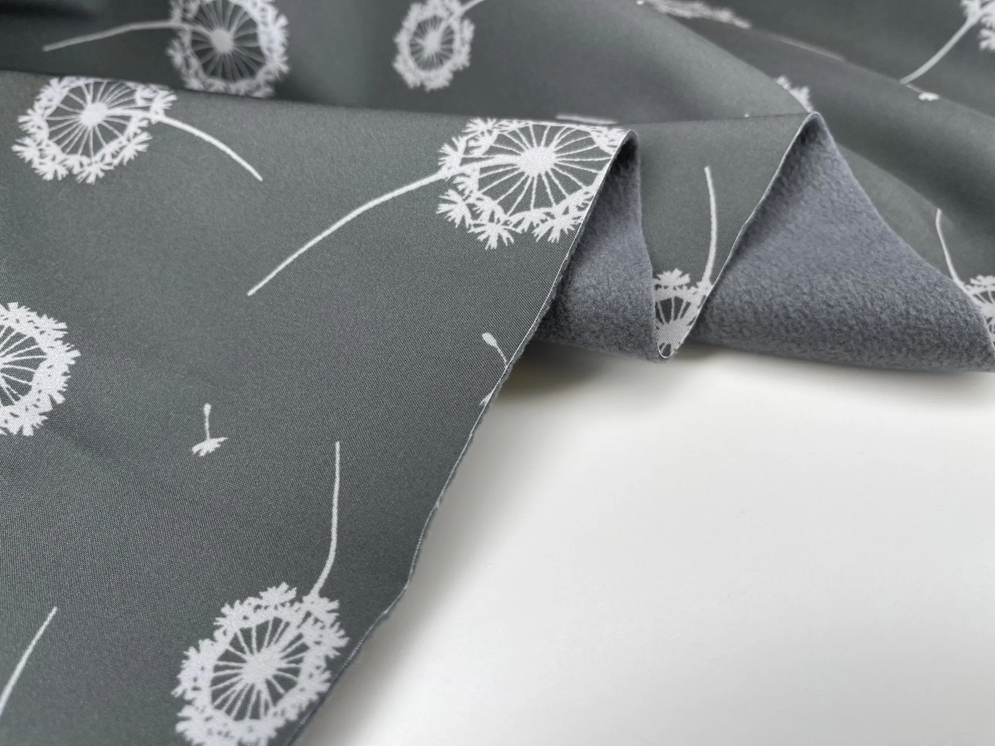 Softshell Fabric Dandelion Waterproof Water Repellent Resistant