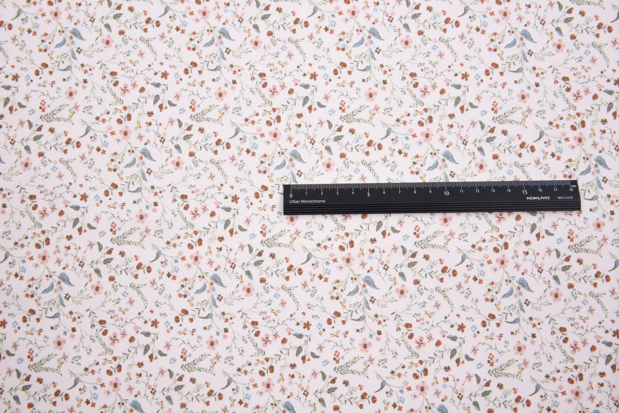 Softshell fabric Spring Floral  Print Waterproof Water Repellent Resistant