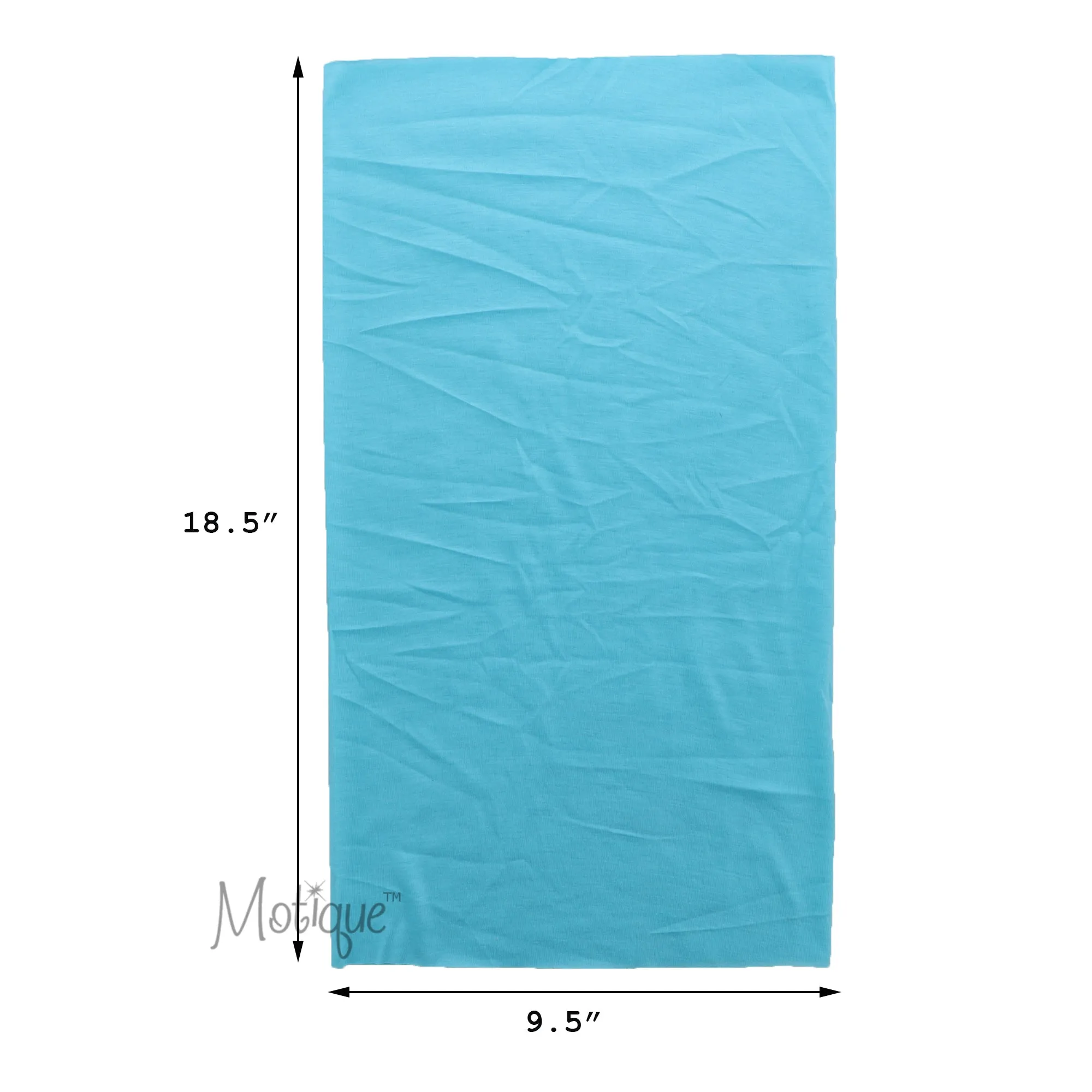Solid Seamless Tube Bandana Neck Gaiter