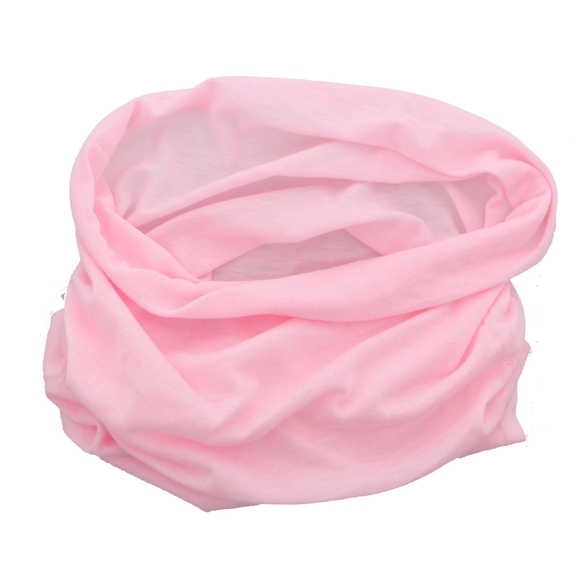 Solid Seamless Tube Bandana Neck Gaiter