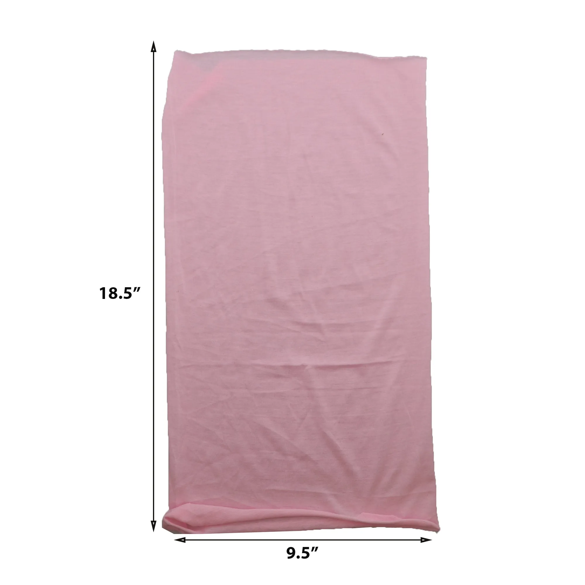Solid Seamless Tube Bandana Neck Gaiter