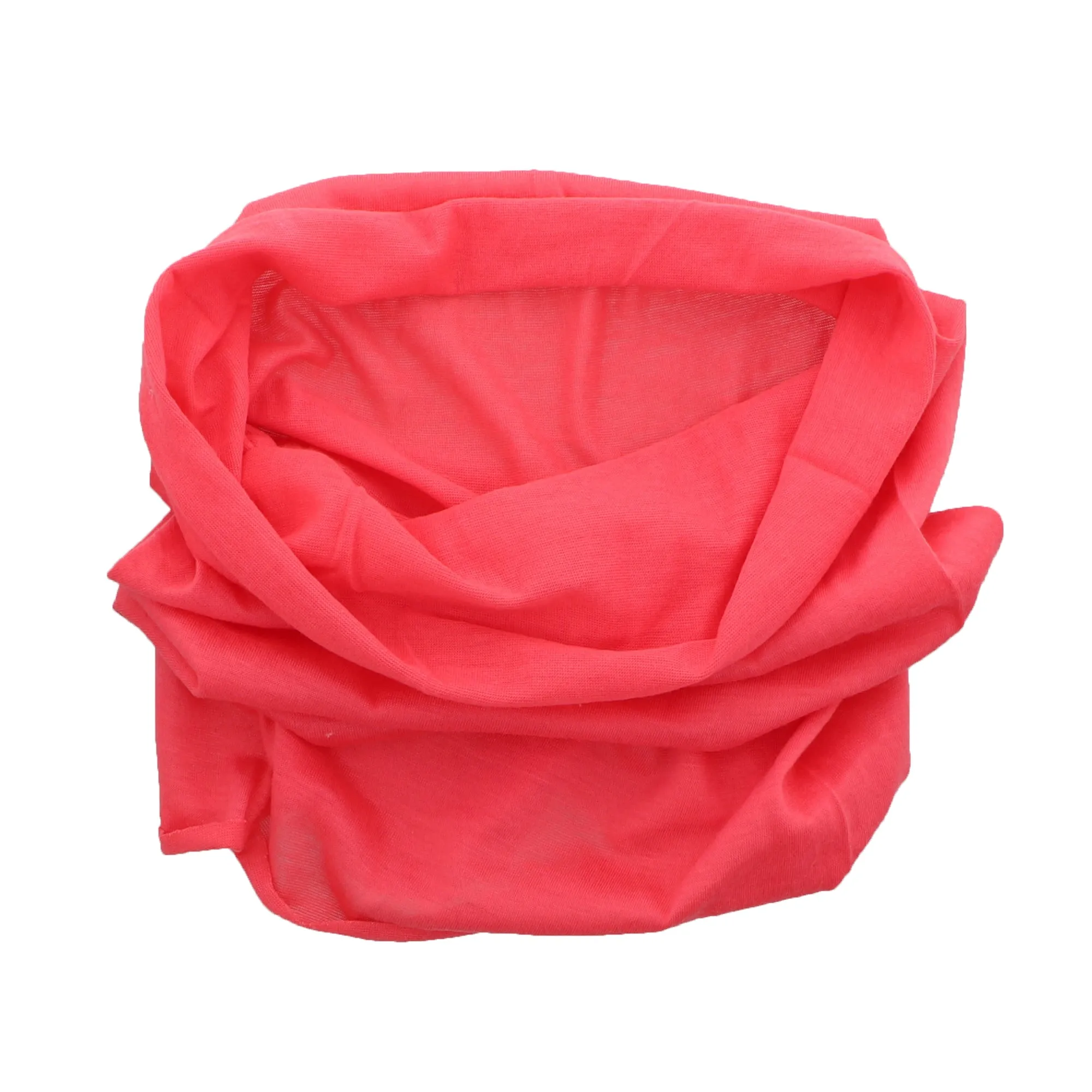 Solid Seamless Tube Bandana Neck Gaiter