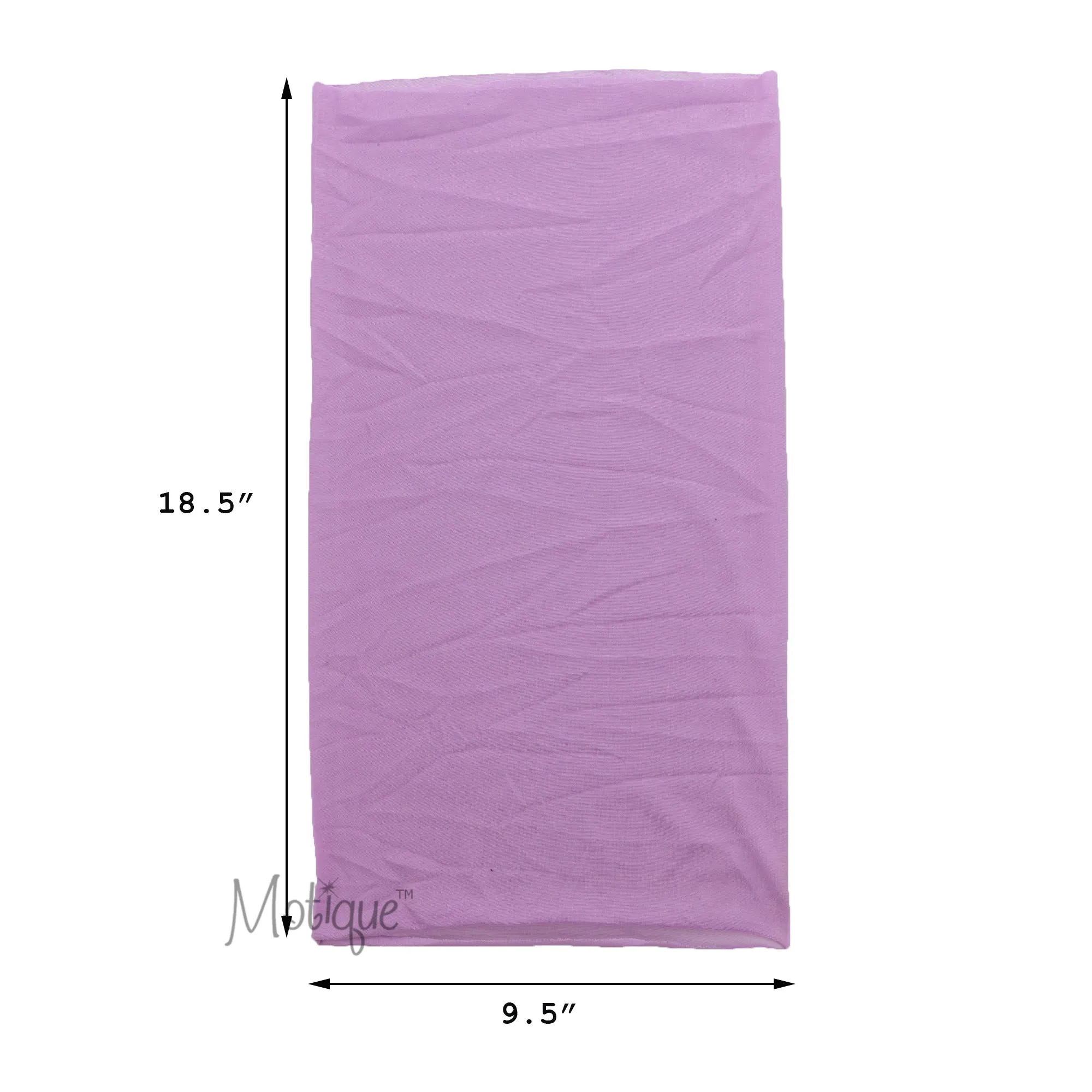 Solid Seamless Tube Bandana Neck Gaiter