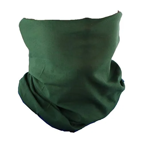 Solid Seamless Tube Bandana Neck Gaiter