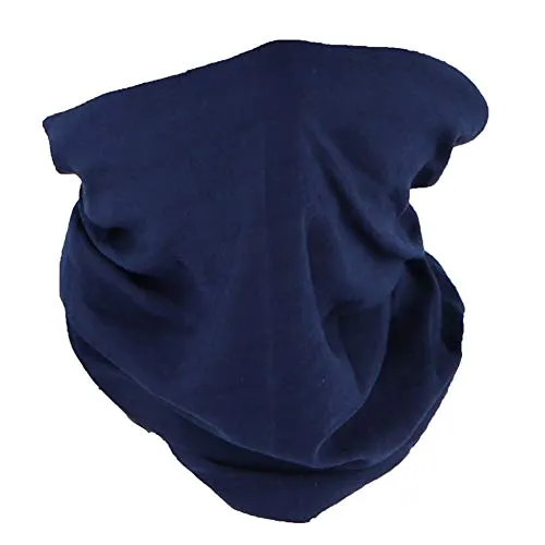 Solid Seamless Tube Bandana Neck Gaiter