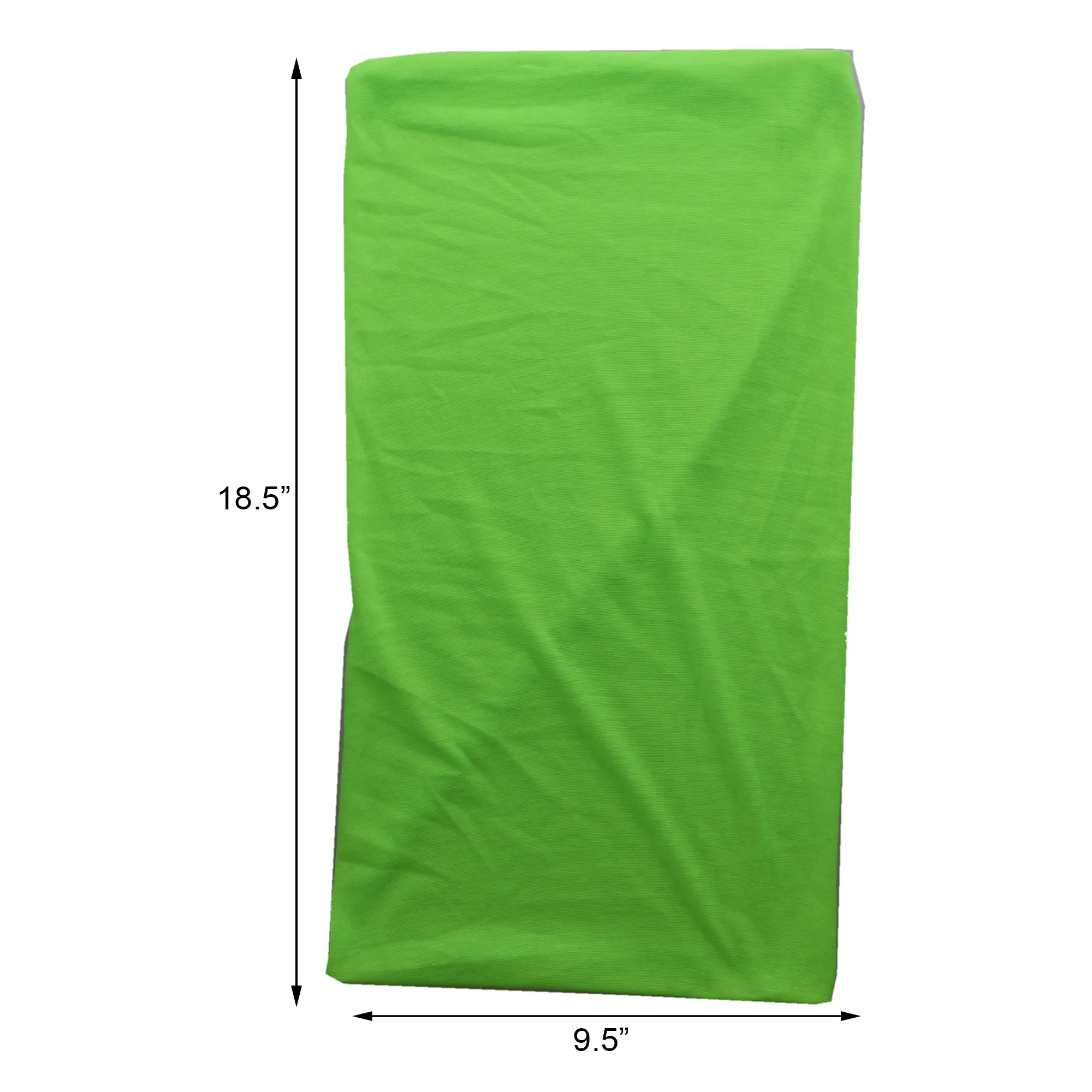 Solid Seamless Tube Bandana Neck Gaiter
