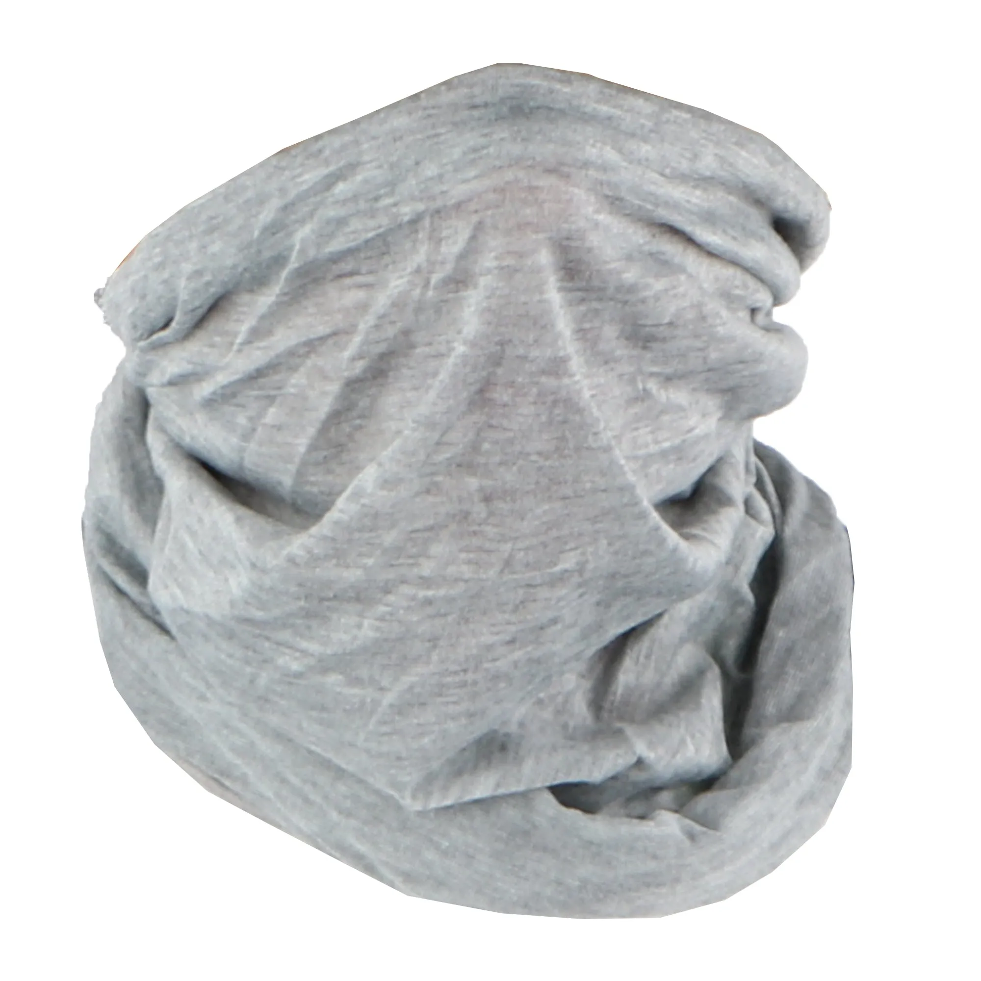 Solid Seamless Tube Bandana Neck Gaiter