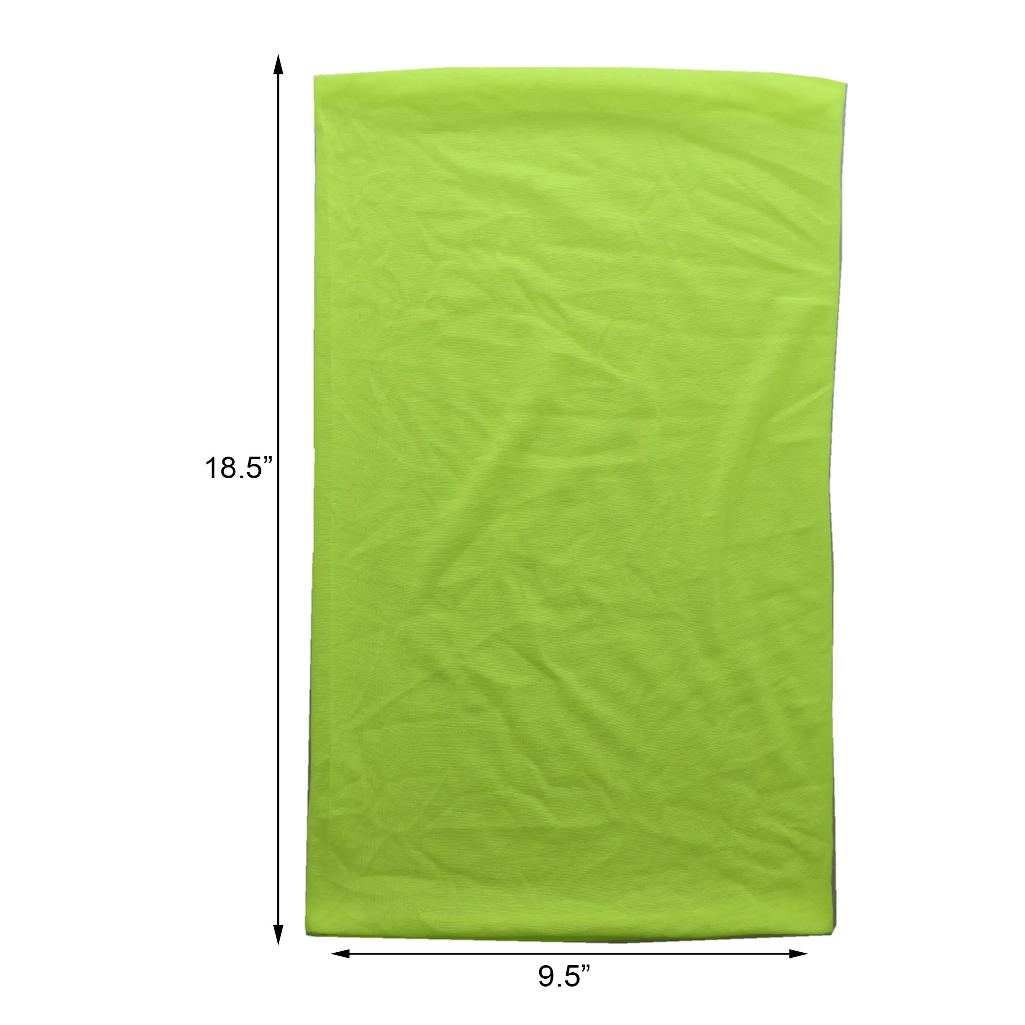 Solid Seamless Tube Bandana Neck Gaiter